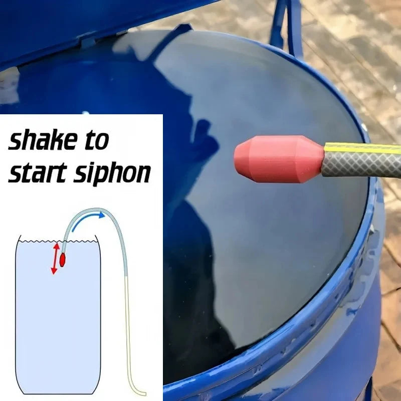 Pompe à siphon manuelle auto-amorçante pour tuyau d'arrosage