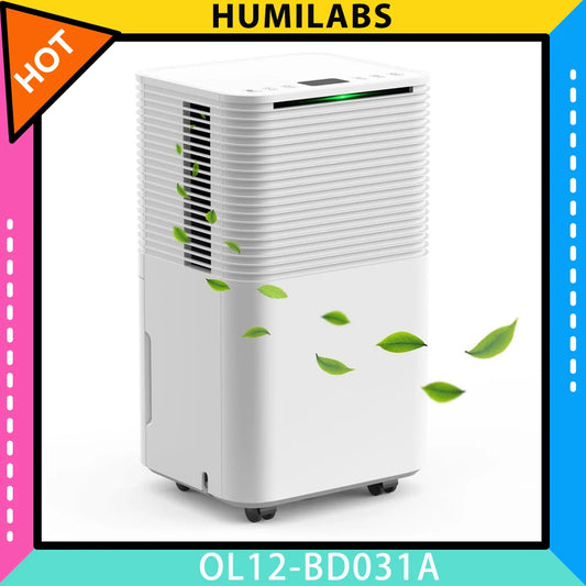 Déshumidificateur d'air 12 L/jour — 3 modes, minuterie 24 h